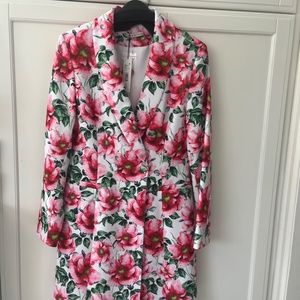 Alice and Olivia Size 10 Latoya Floral Minidress